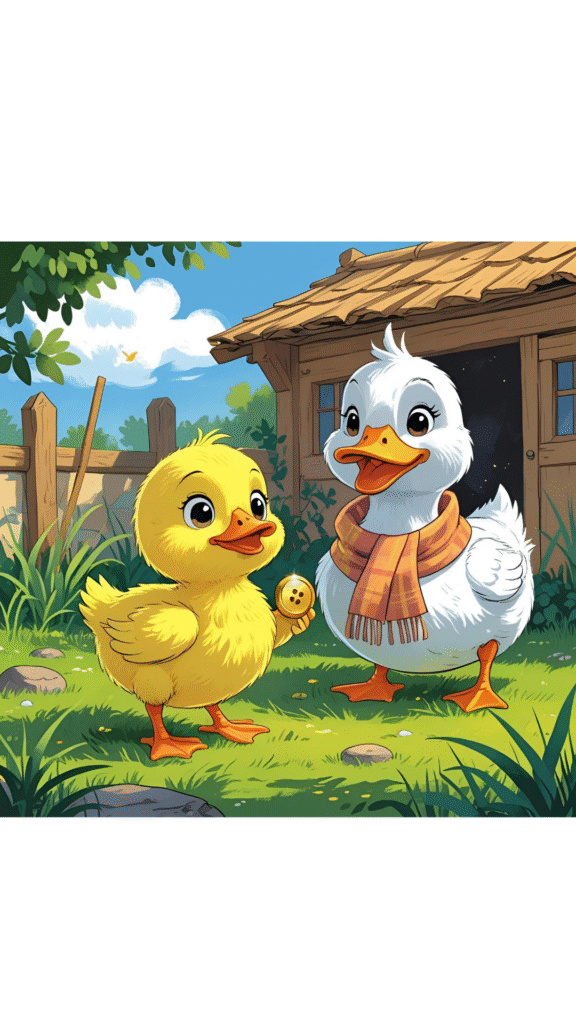 (Chick Story)چھوٹا چوزہ اور سچائی کا انعام 🐥✨ 20250815 142742 00004663623460372972401 576x1024